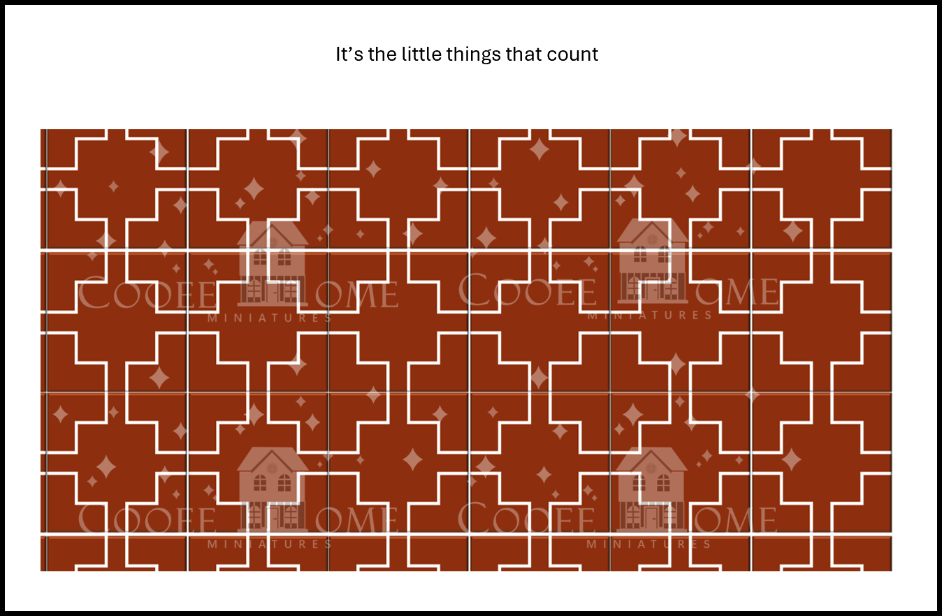 Encaustic 'Plus' Tile effect - shop the range of colours for instant download
