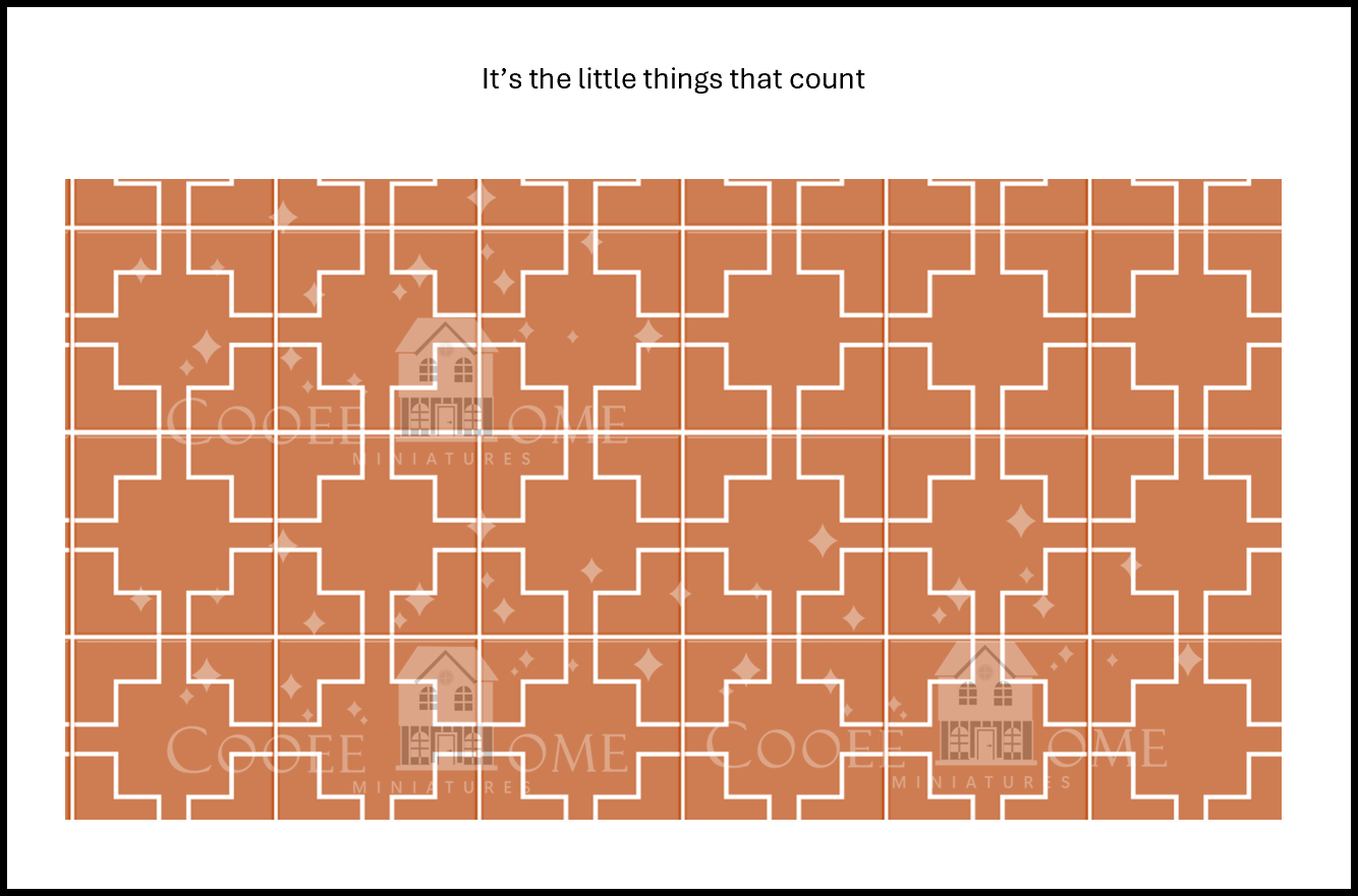 Encaustic 'Plus' Tile effect - shop the range of colours for instant download
