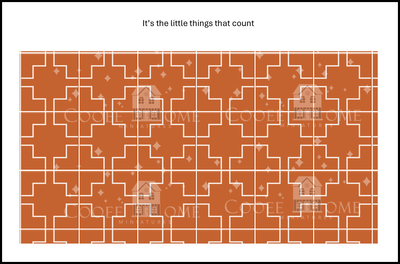 Encaustic 'Plus' Tile effect - shop the range of colours for instant download