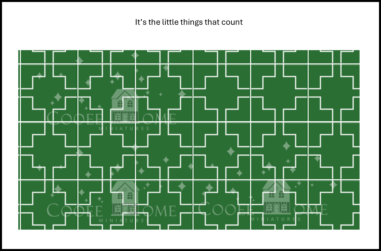 Encaustic 'Plus' Tile effect - shop the range of colours for instant download