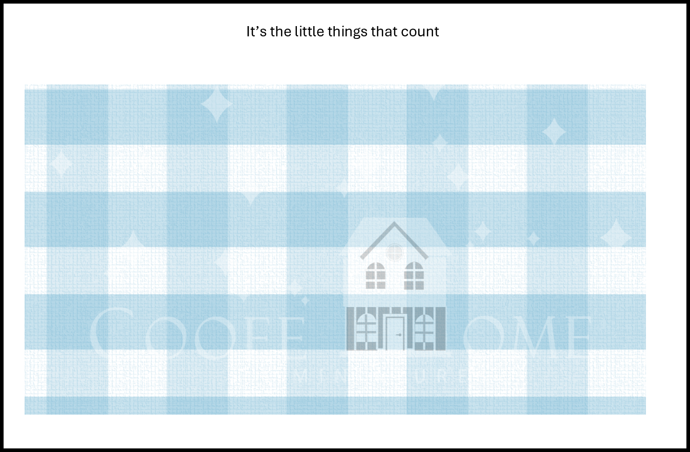 "Country Gingham - SMALL" - shop the range of colours for instant download