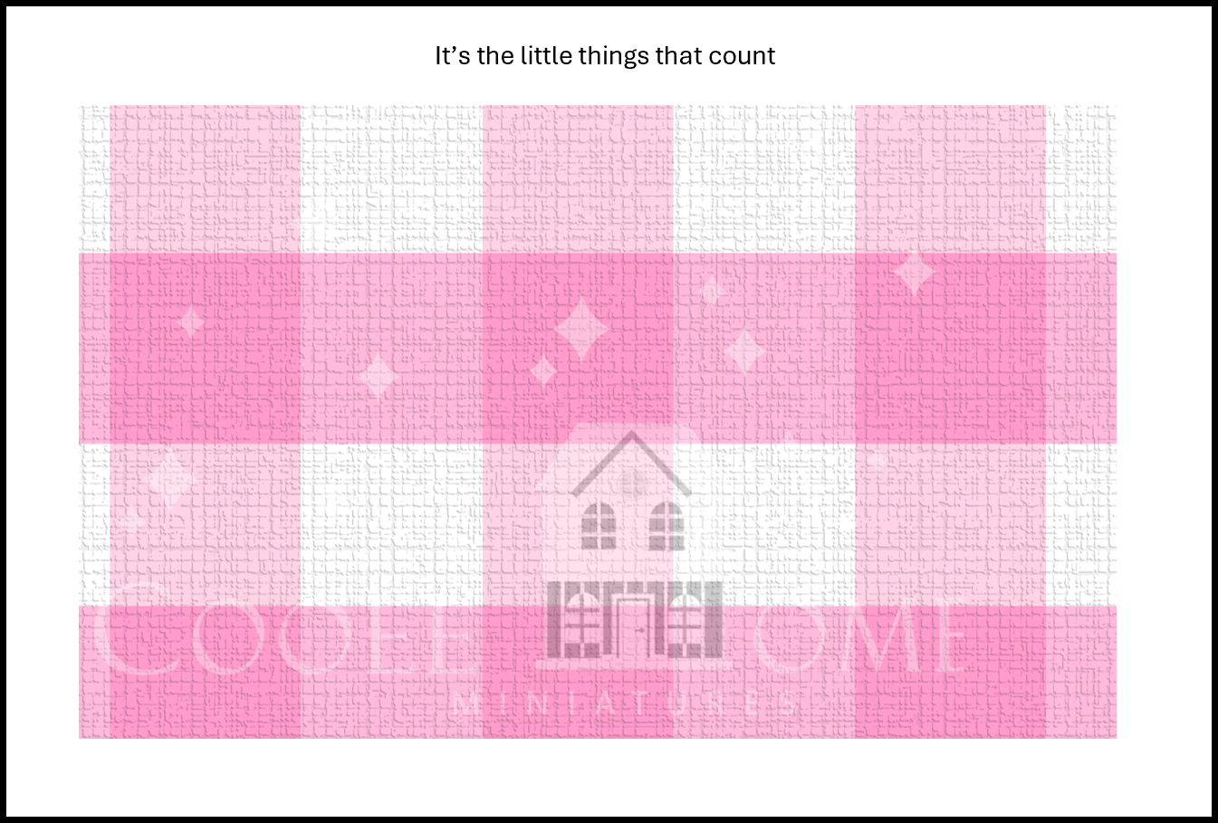 "Country Gingham - LARGE" - shop the range of colours for instant download