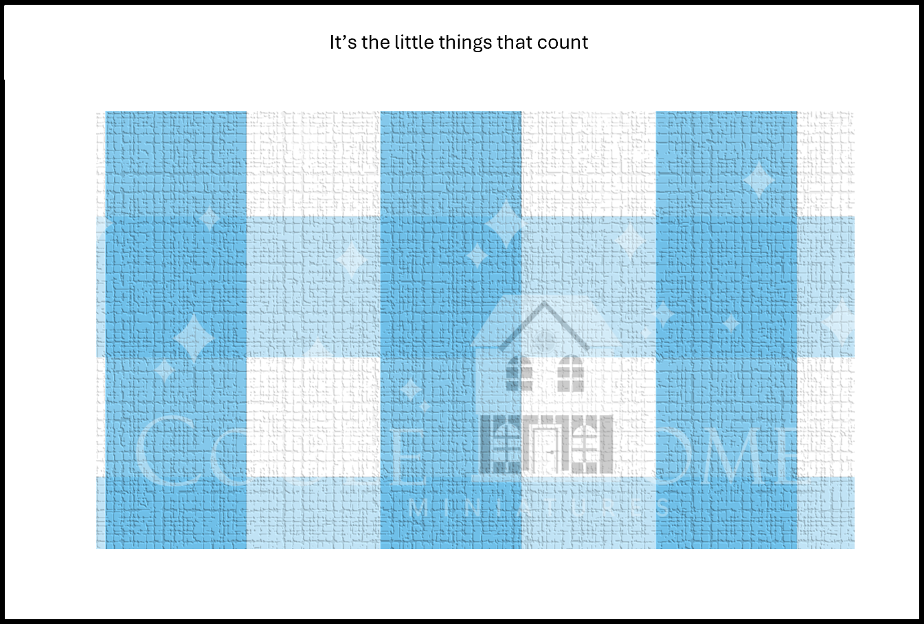 "Country Gingham - LARGE" - shop the range of colours for instant download
