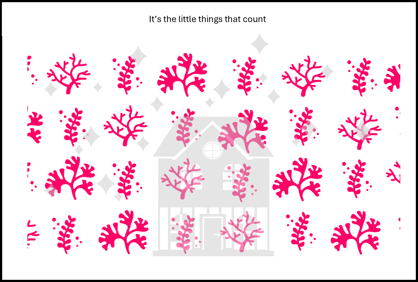 "Coral Garden"- shop the range of colours for instant download