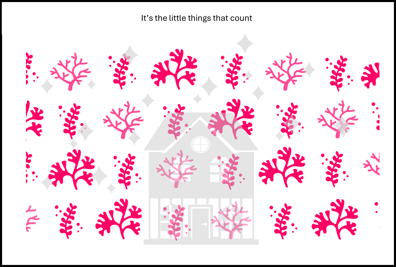"Coral Garden"- shop the range of colours for instant download
