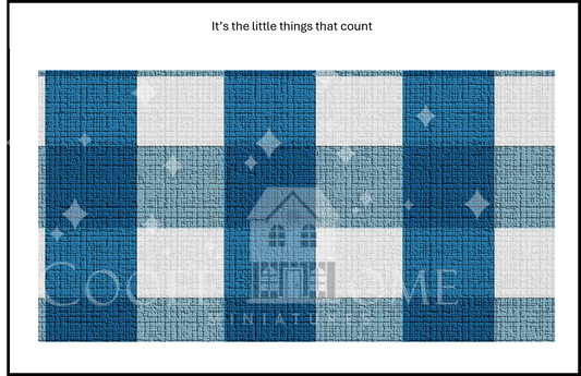 "Country Gingham - LARGE" - shop the range of colours for instant download