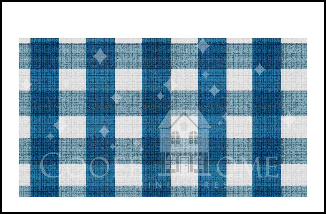 "Country Gingham - SMALL" - shop the range of colours for instant download