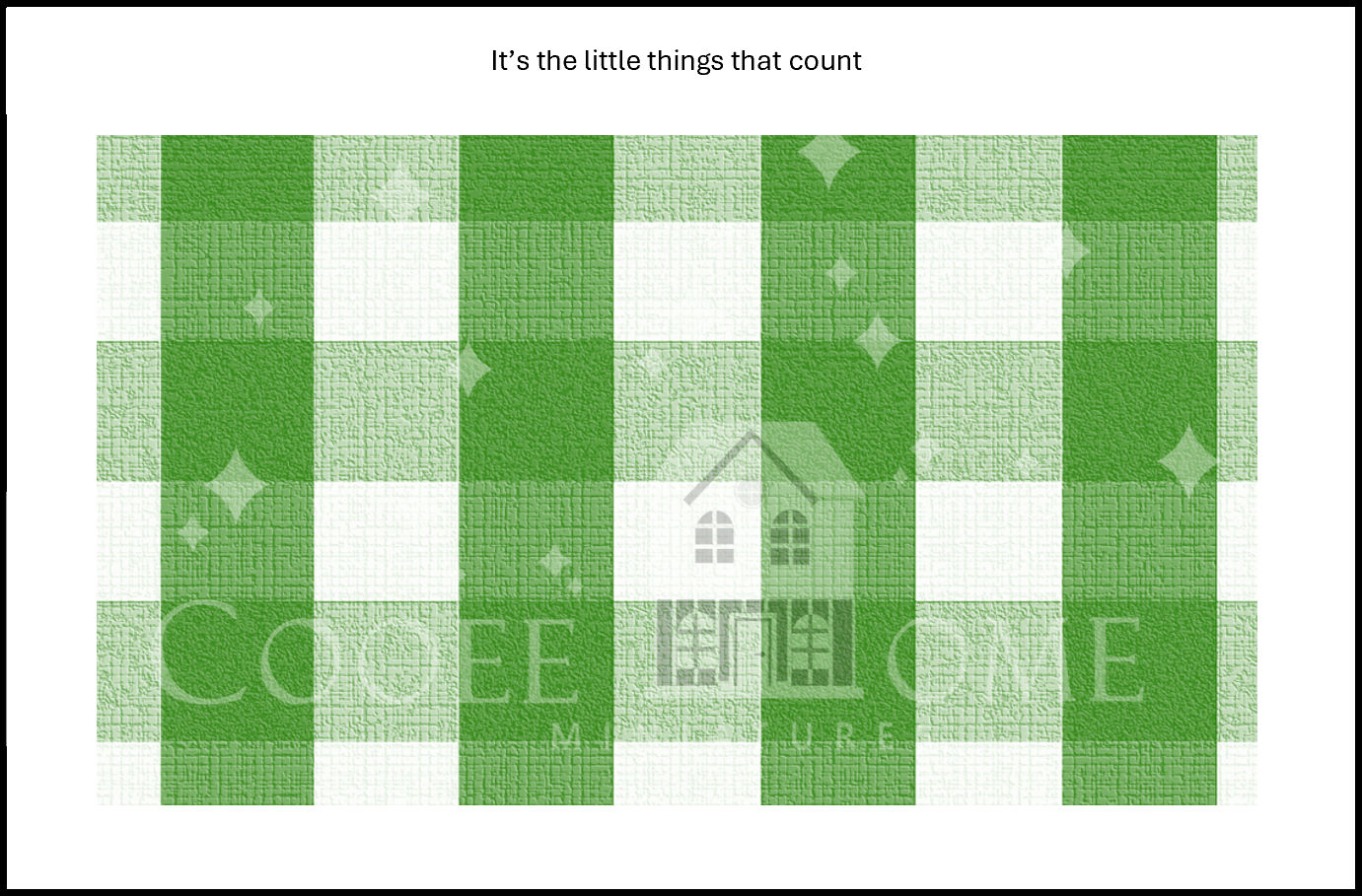 "Country Gingham -MEDIUM" - shop the range of colours for instant download