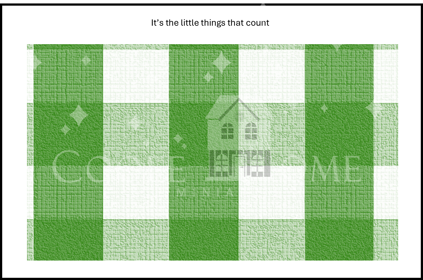 "Country Gingham - LARGE" - shop the range of colours for instant download