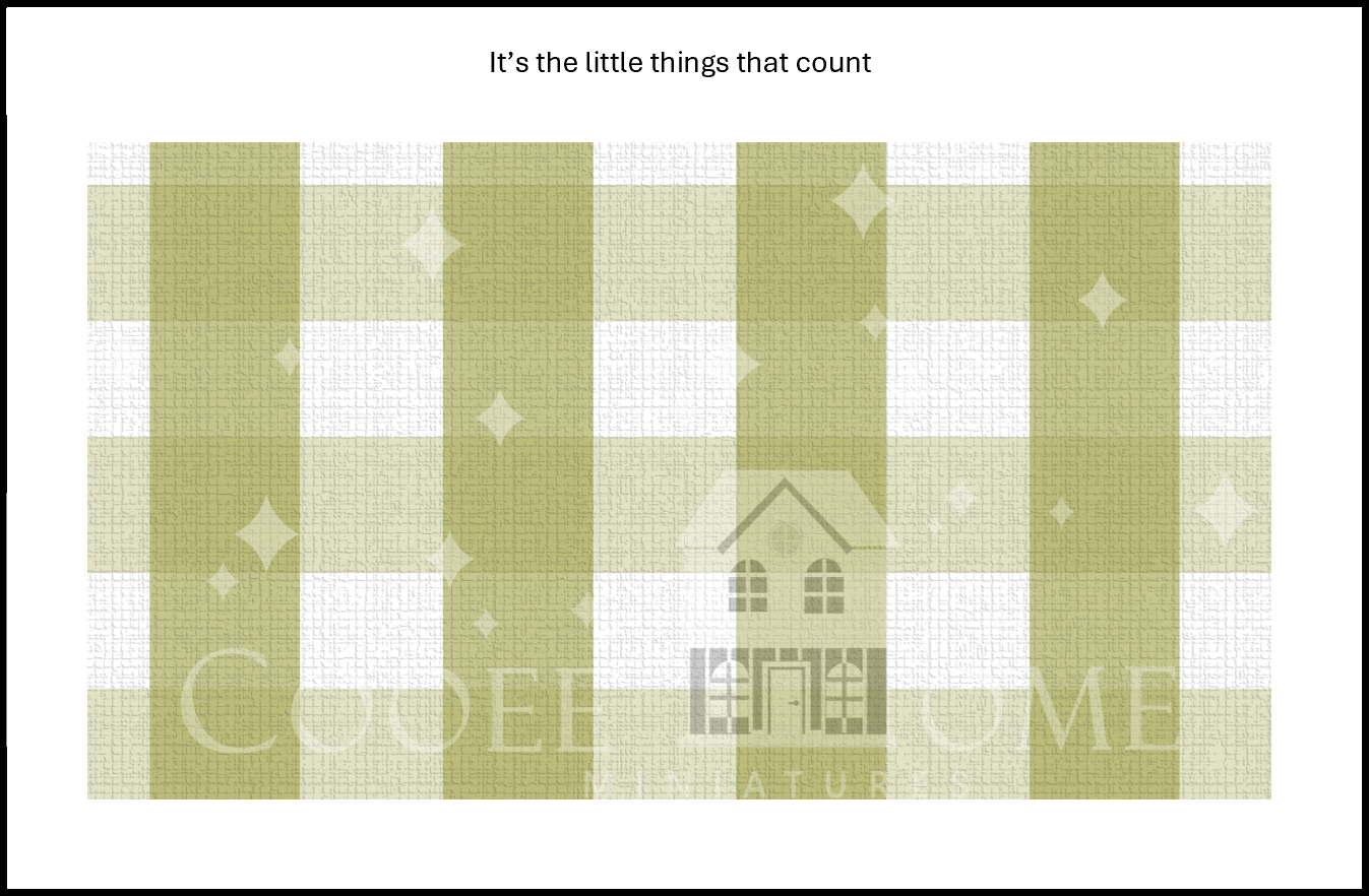 "Country Gingham -MEDIUM" - shop the range of colours for instant download