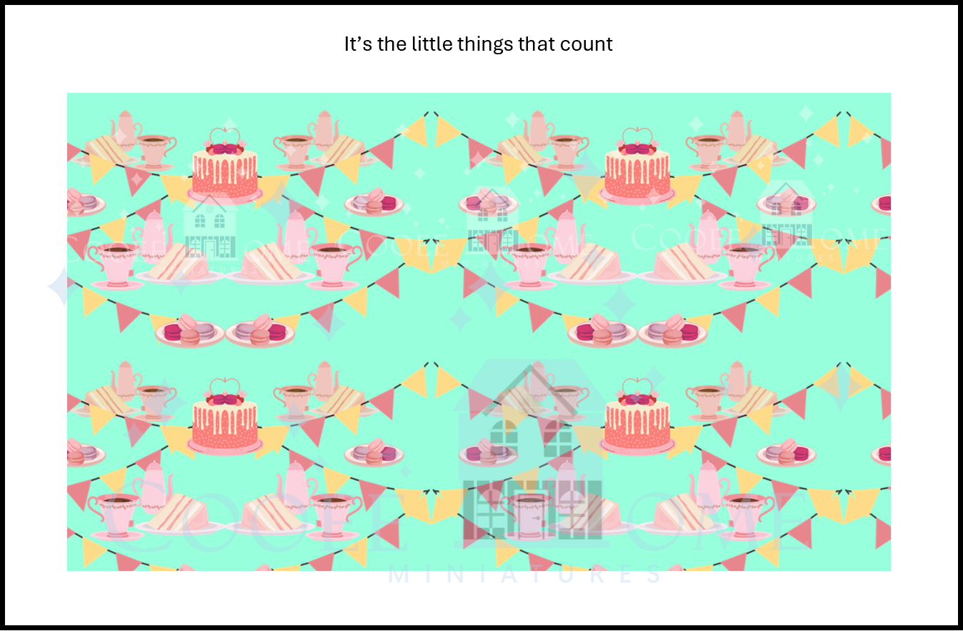"Tea Party"- shop the range of colours for instant download