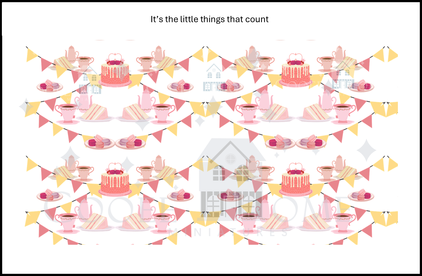 "Tea Party"- shop the range of colours for instant download