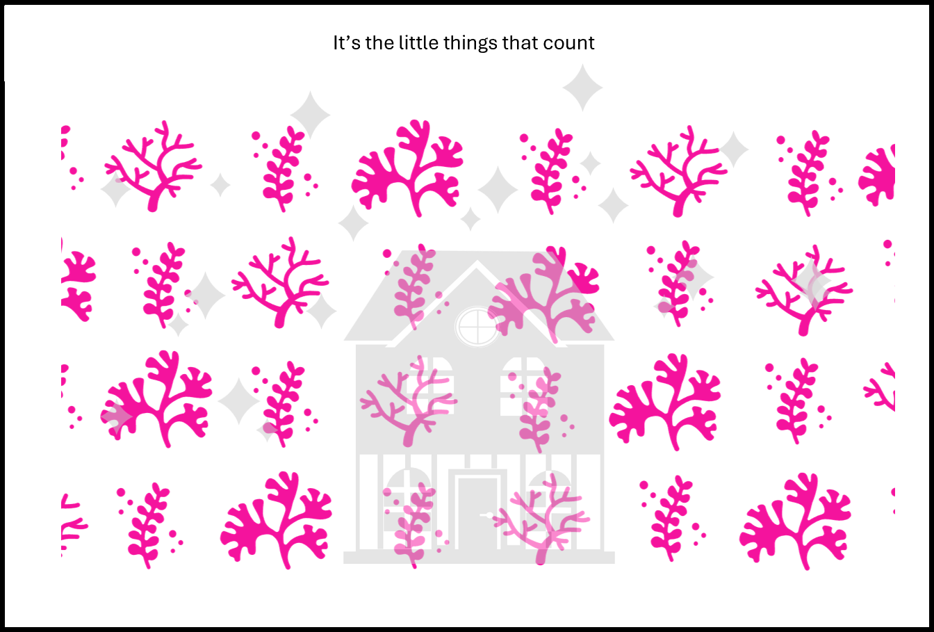 "Coral Garden"- shop the range of colours for instant download