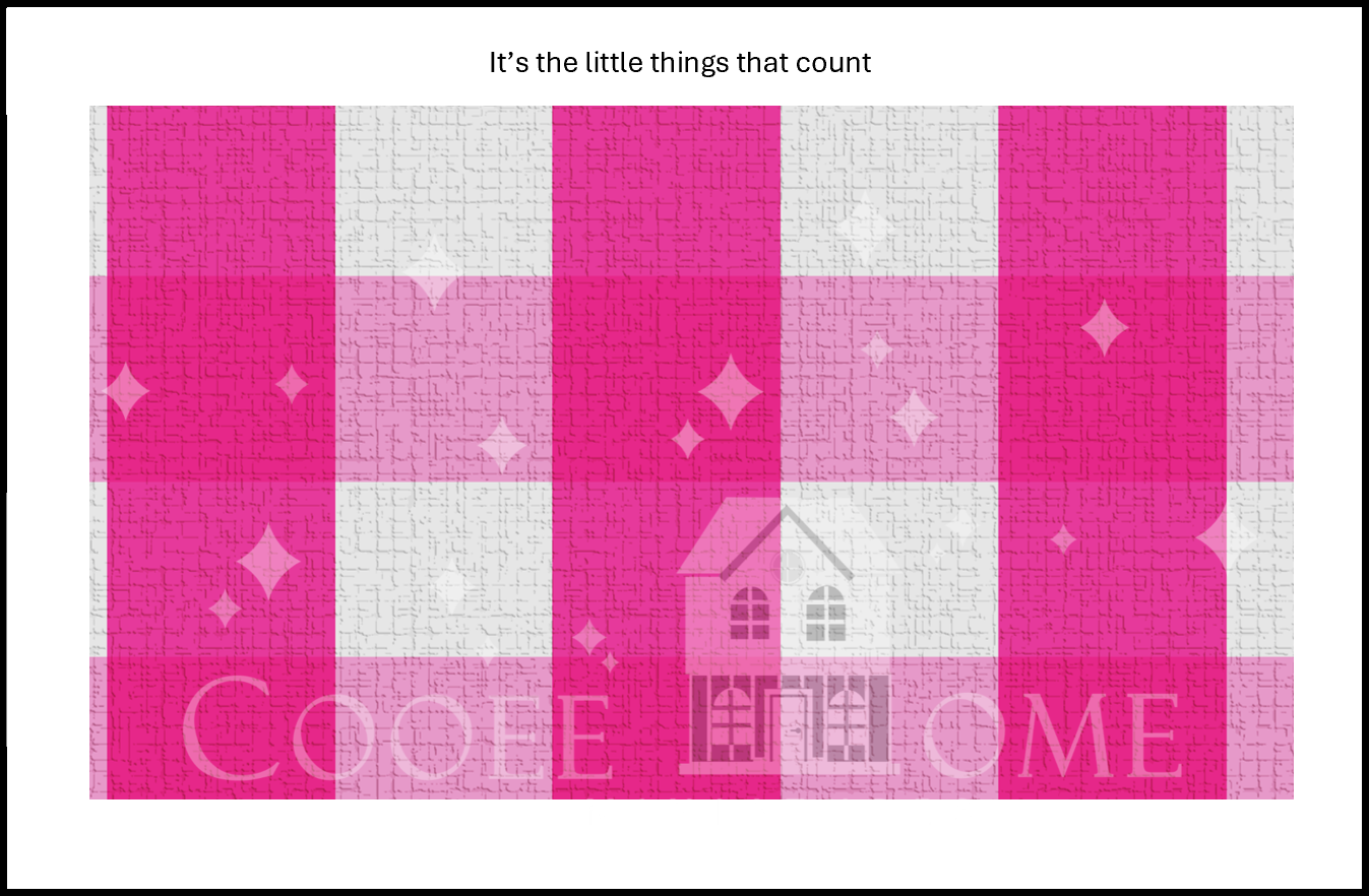 "Country Gingham - LARGE" - shop the range of colours for instant download