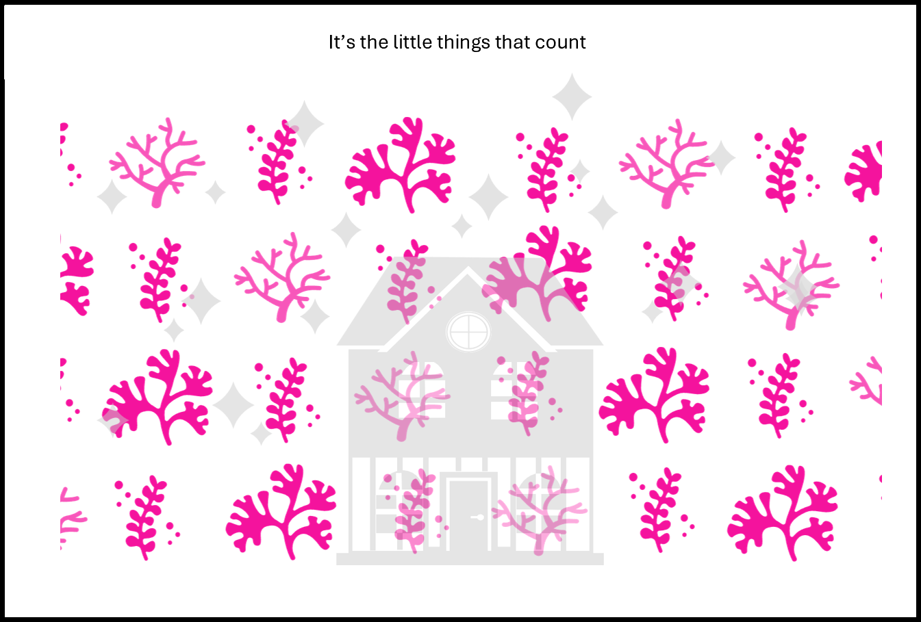 "Coral Garden"- shop the range of colours for instant download