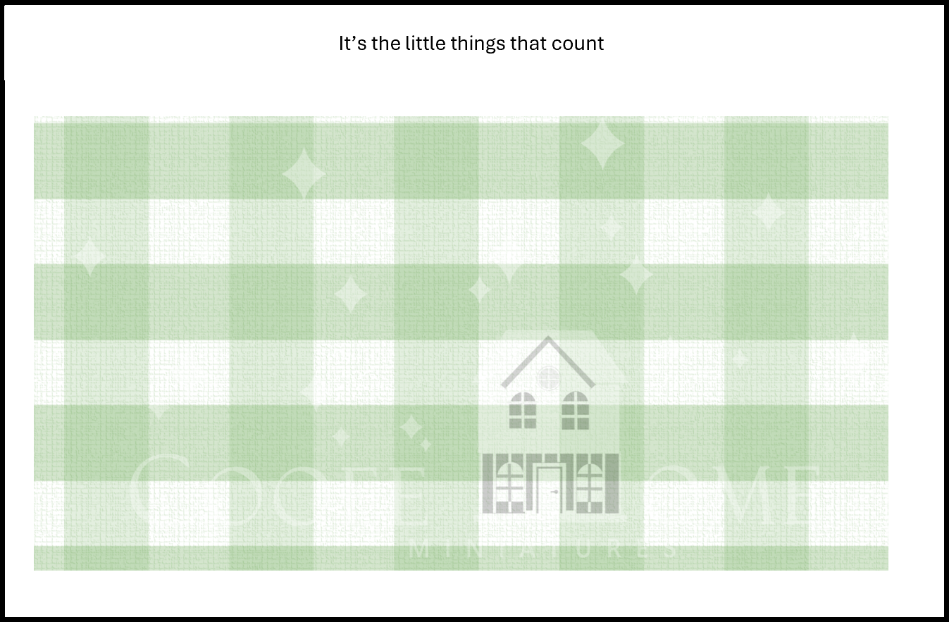 "Country Gingham - SMALL" - shop the range of colours for instant download