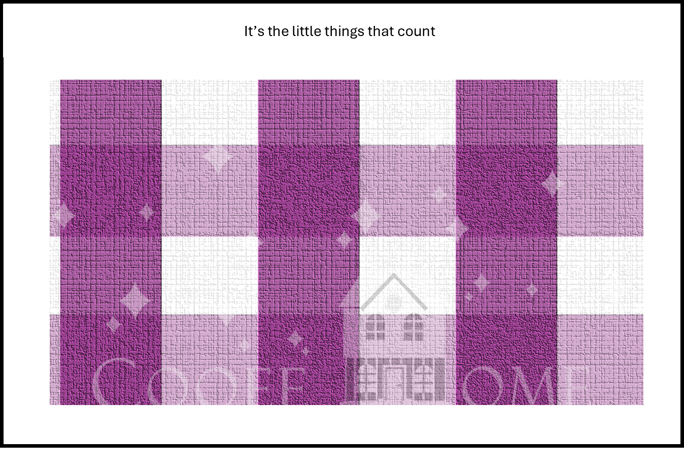 "Country Gingham - LARGE" - shop the range of colours for instant download