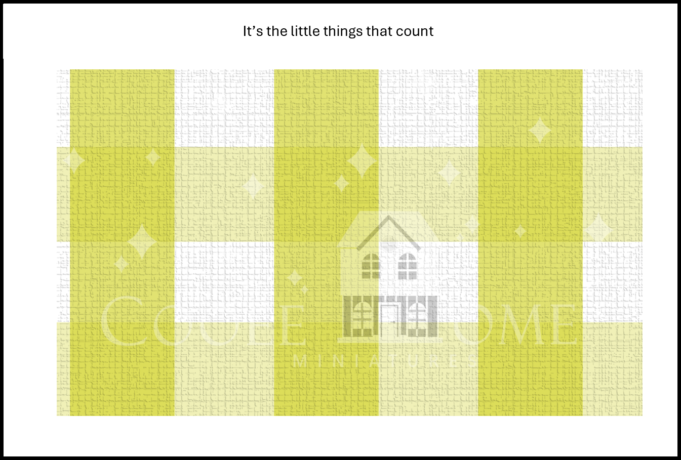 "Country Gingham - LARGE" - shop the range of colours for instant download