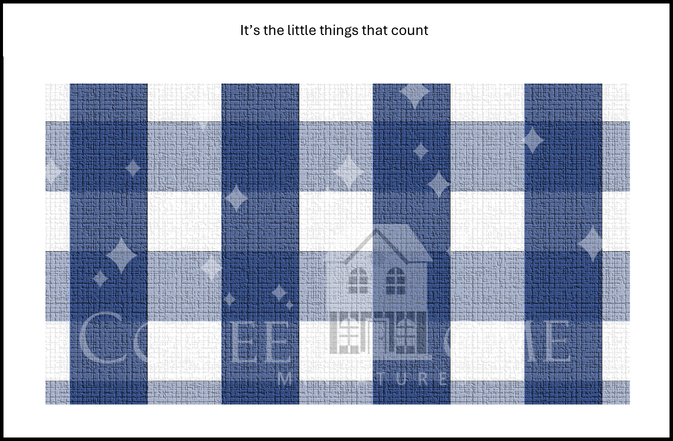 "Country Gingham -MEDIUM" - shop the range of colours for instant download