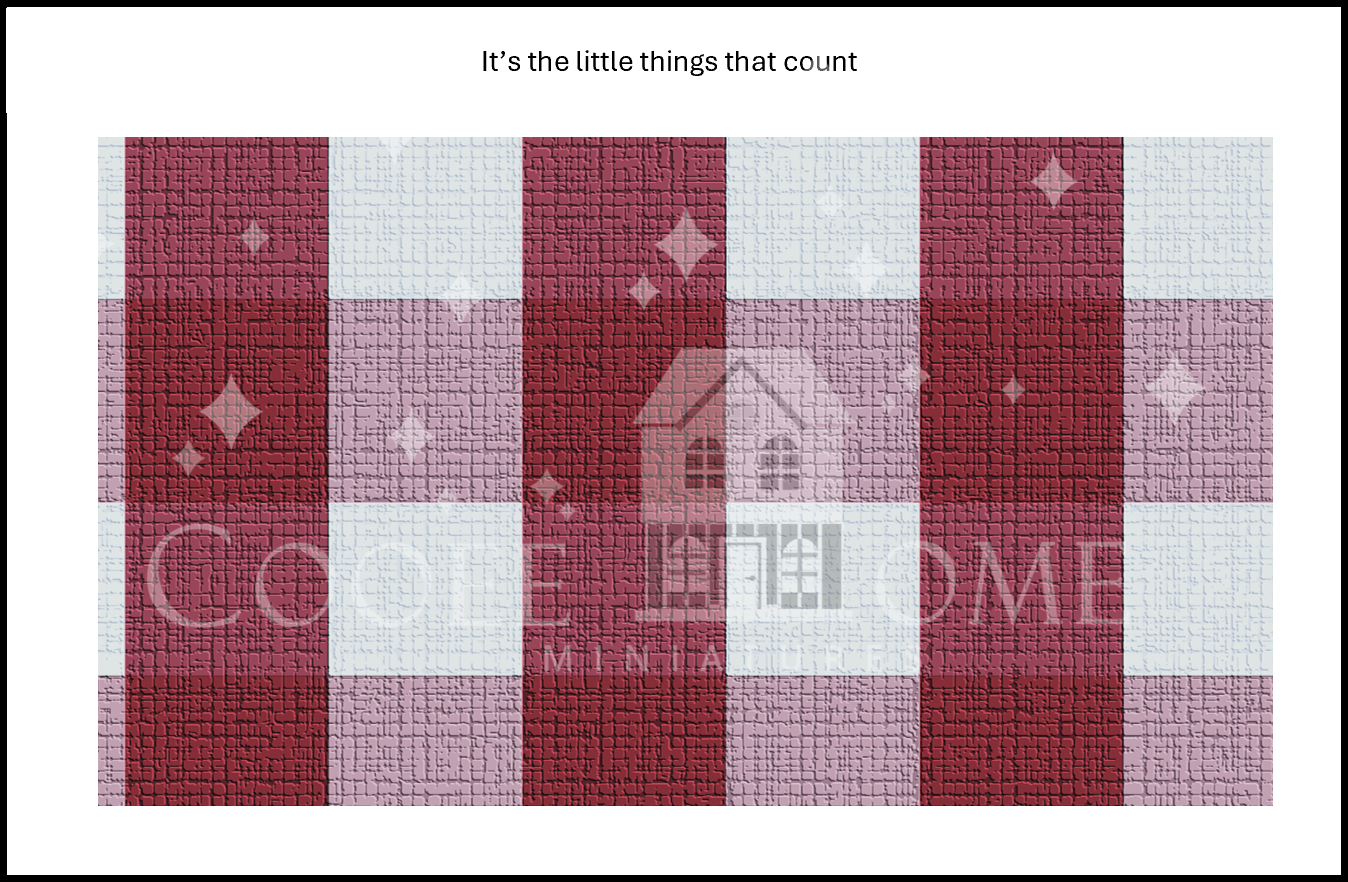 "Country Gingham - LARGE" - shop the range of colours for instant download