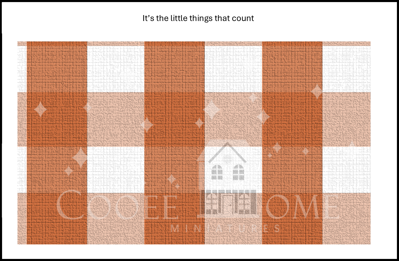 "Country Gingham - LARGE" - shop the range of colours for instant download