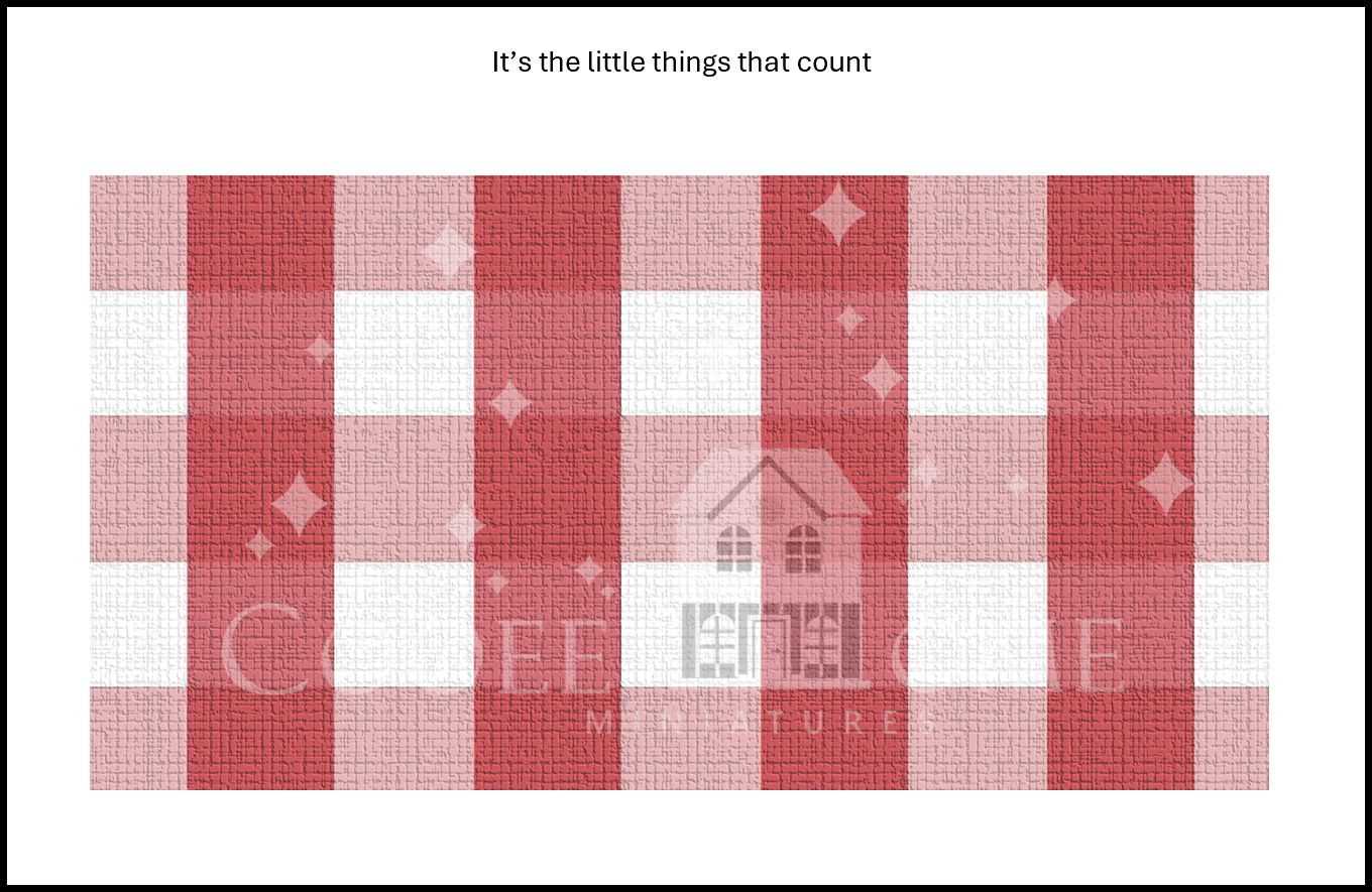 "Country Gingham -MEDIUM" - shop the range of colours for instant download