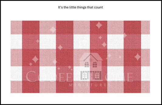 "Country Gingham -MEDIUM" - shop the range of colours for instant download