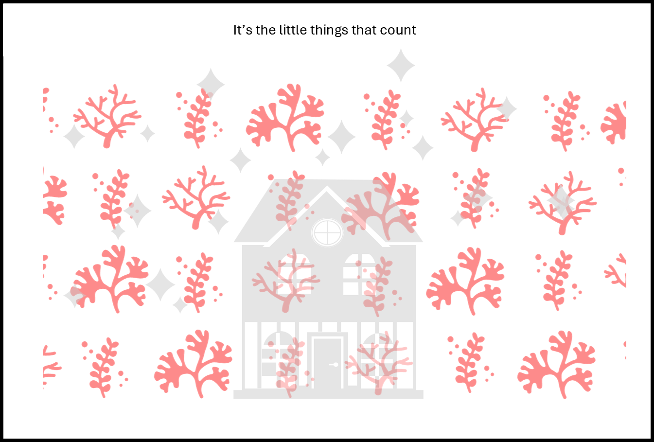 "Coral Garden"- shop the range of colours for instant download