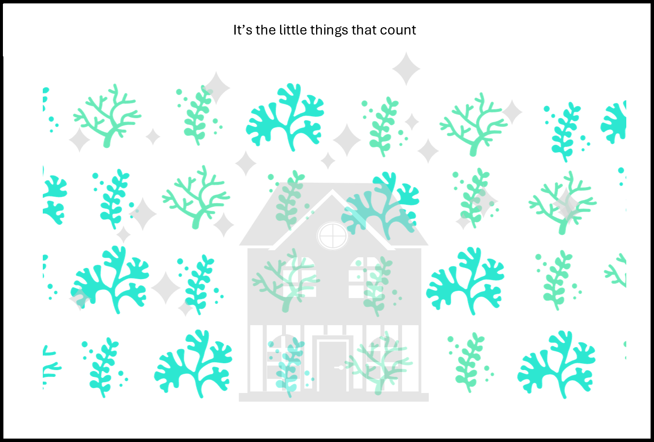 "Coral Garden"- shop the range of colours for instant download