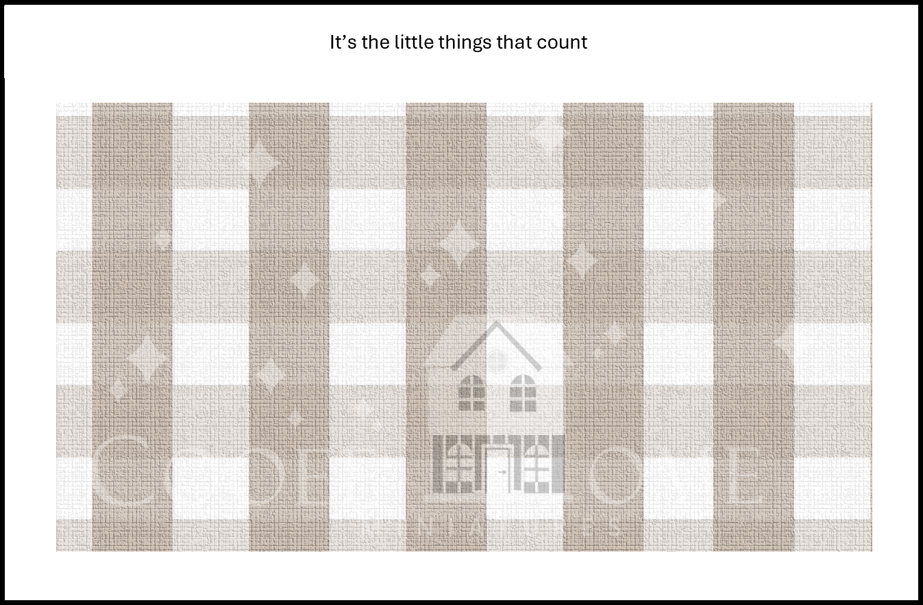"Country Gingham - SMALL" - shop the range of colours for instant download