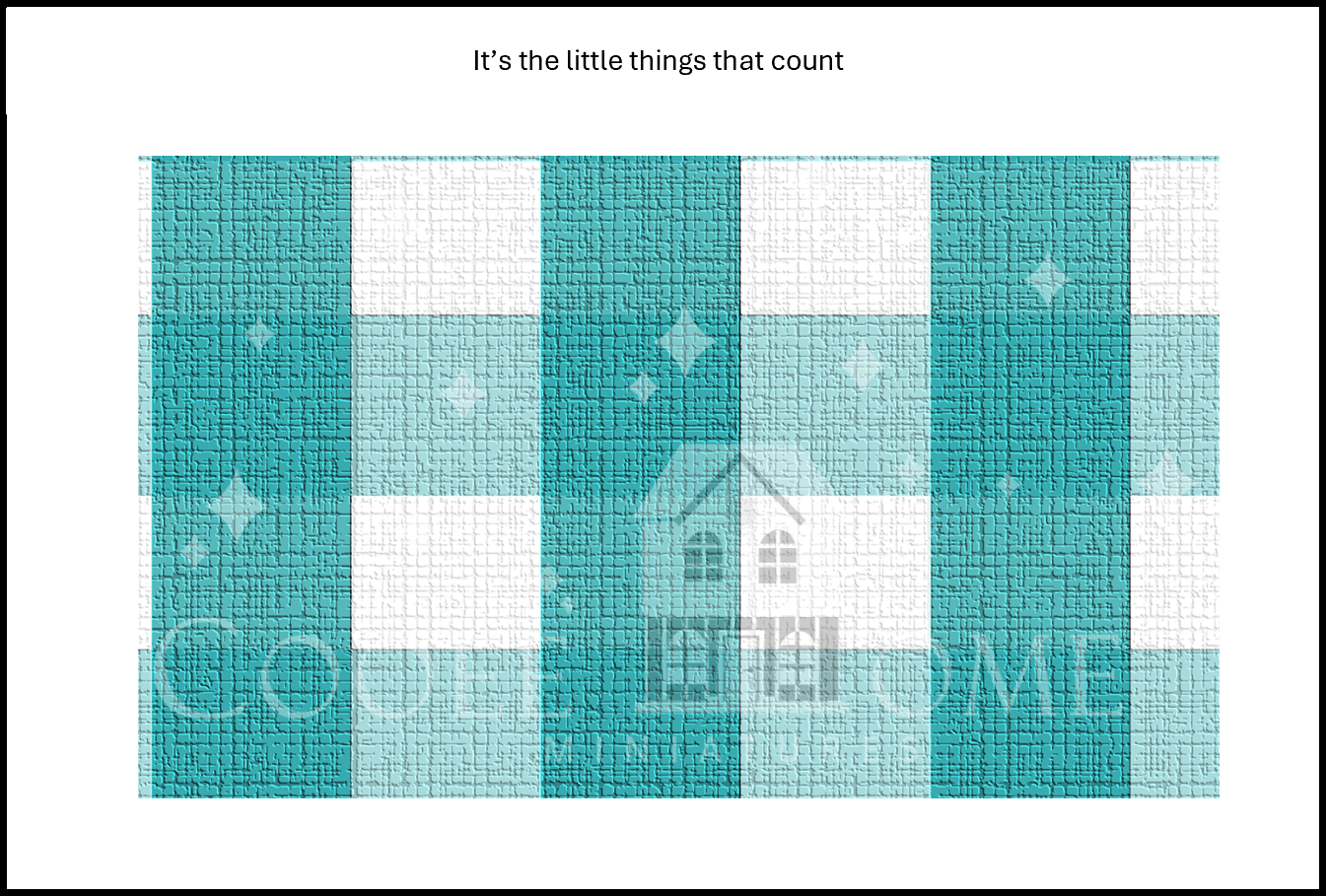 "Country Gingham - LARGE" - shop the range of colours for instant download