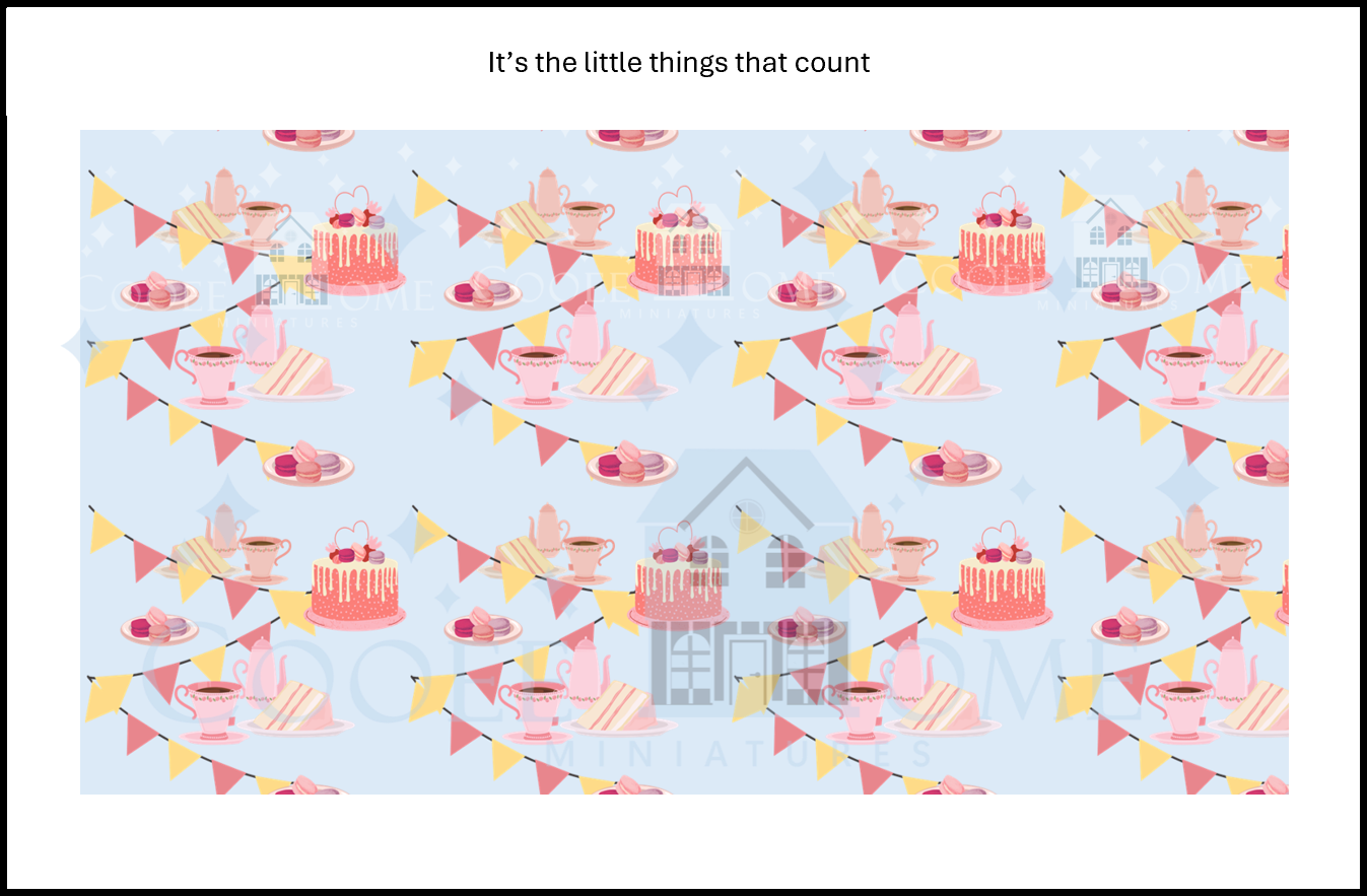 "Tea Party"- shop the range of colours for instant download