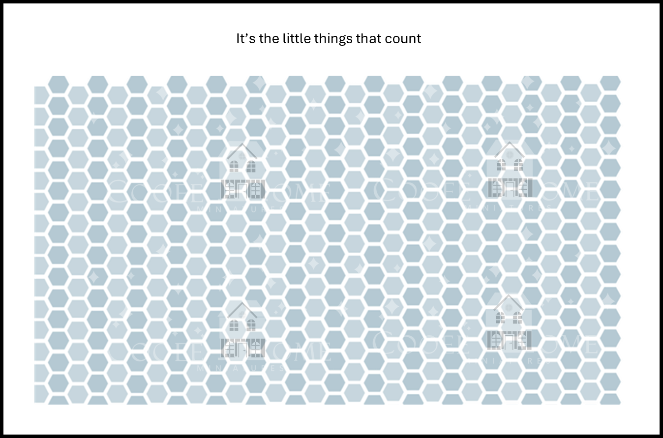 Hexagon Tile pattern - shop the range of colours for instant download
