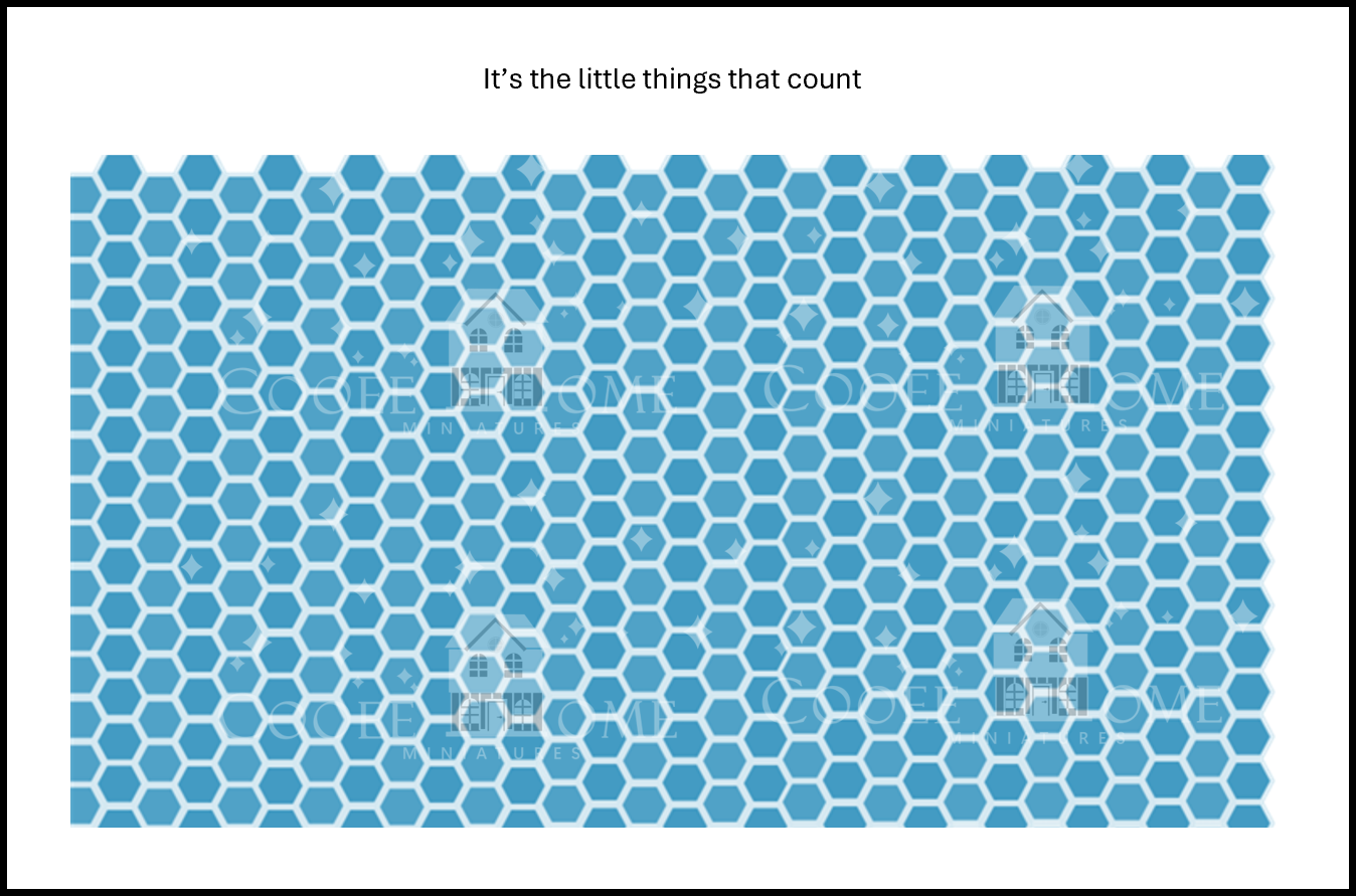 Hexagon Tile pattern - shop the range of colours for instant download