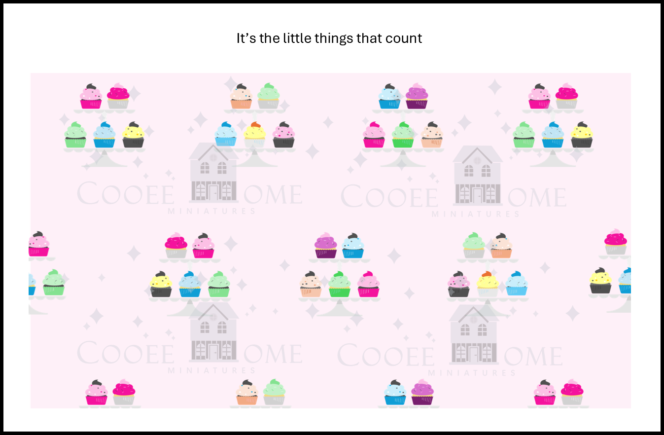 "Cupcakes" - shop the range of colours for instant download