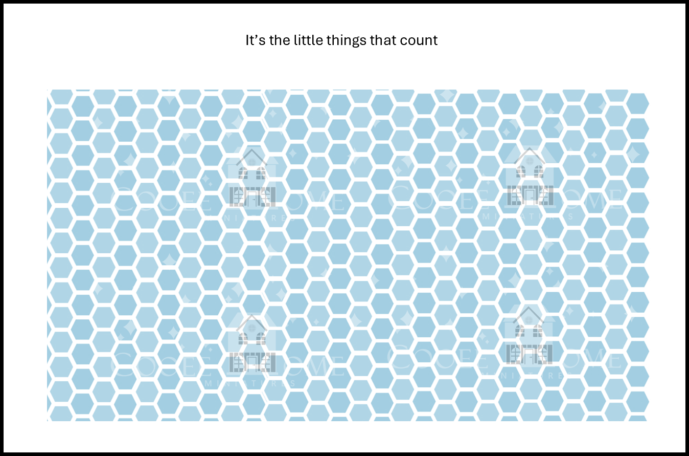Hexagon Tile pattern - shop the range of colours for instant download