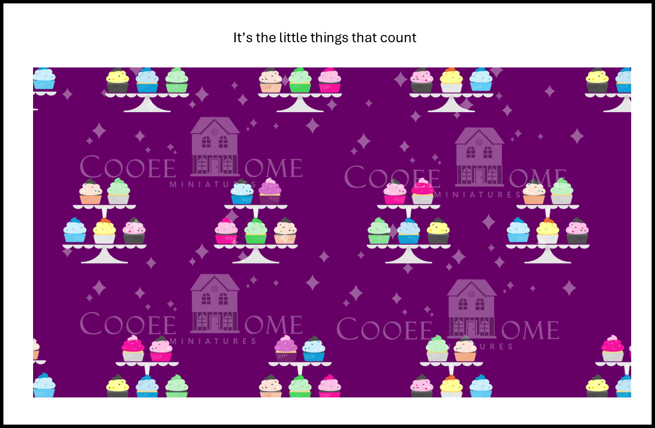 "Cupcakes" - shop the range of colours for instant download