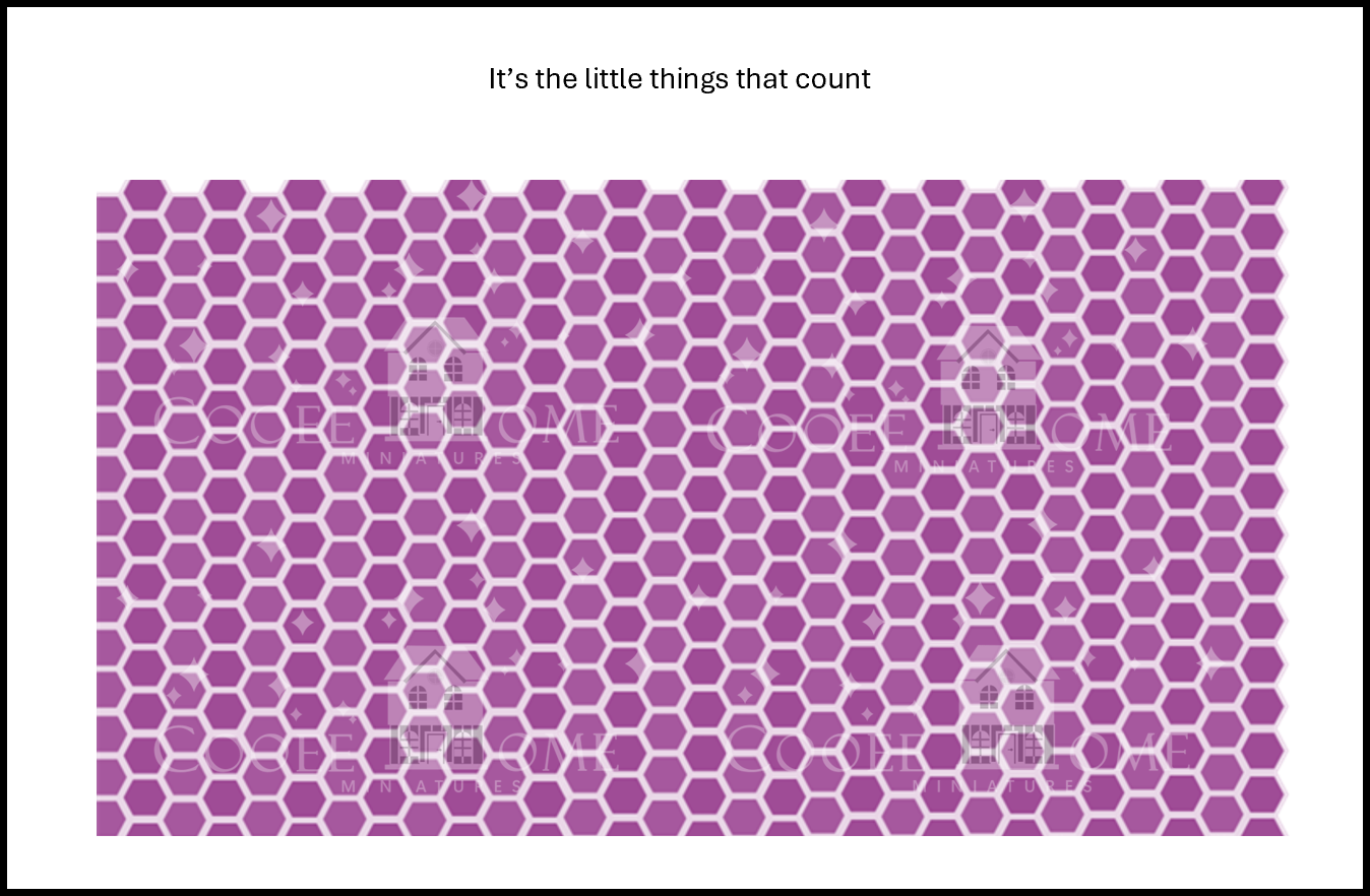 Hexagon Tile pattern - shop the range of colours for instant download
