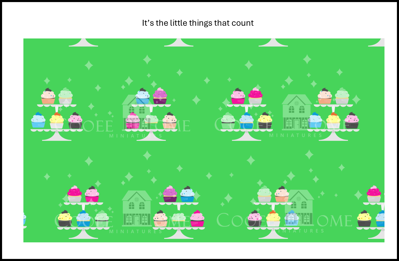 "Cupcakes" - shop the range of colours for instant download