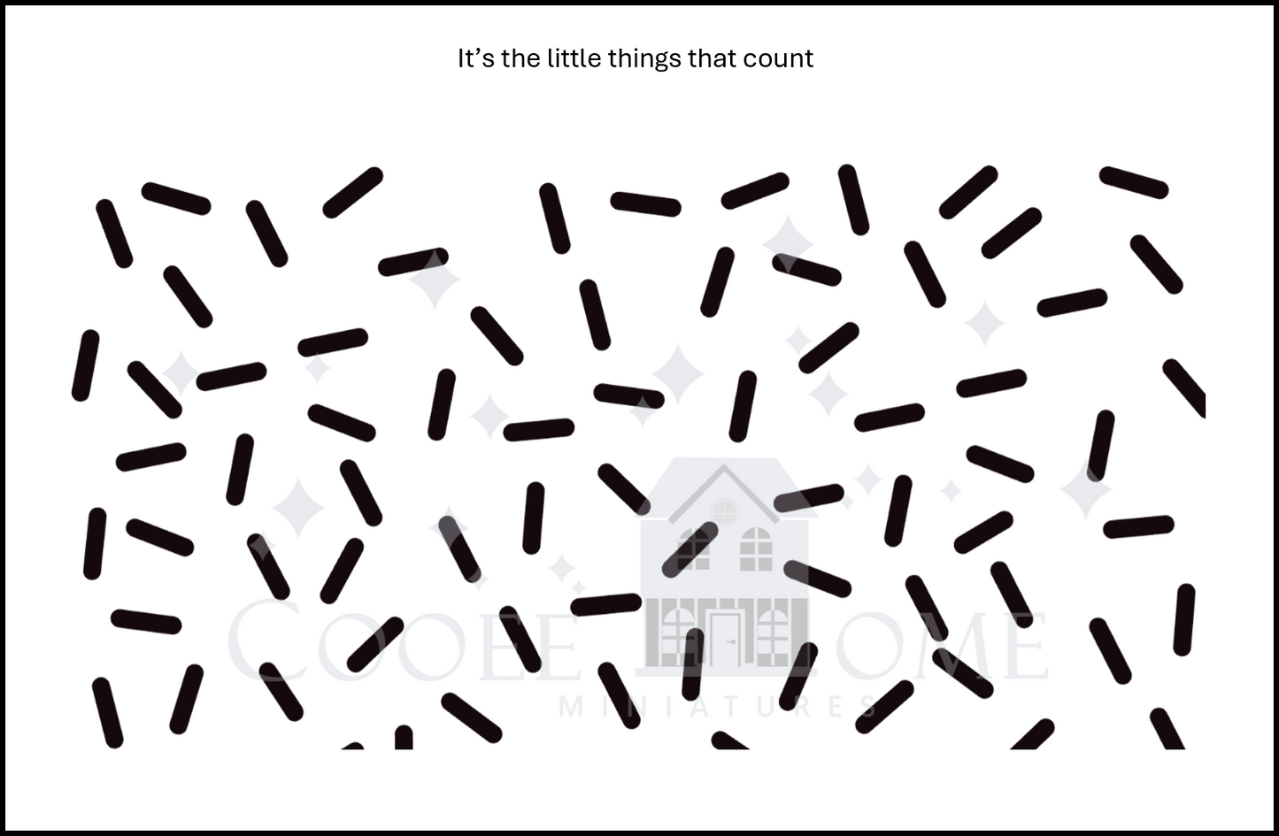 "Sprinkles LARGE" - shop the range of colours for instant download