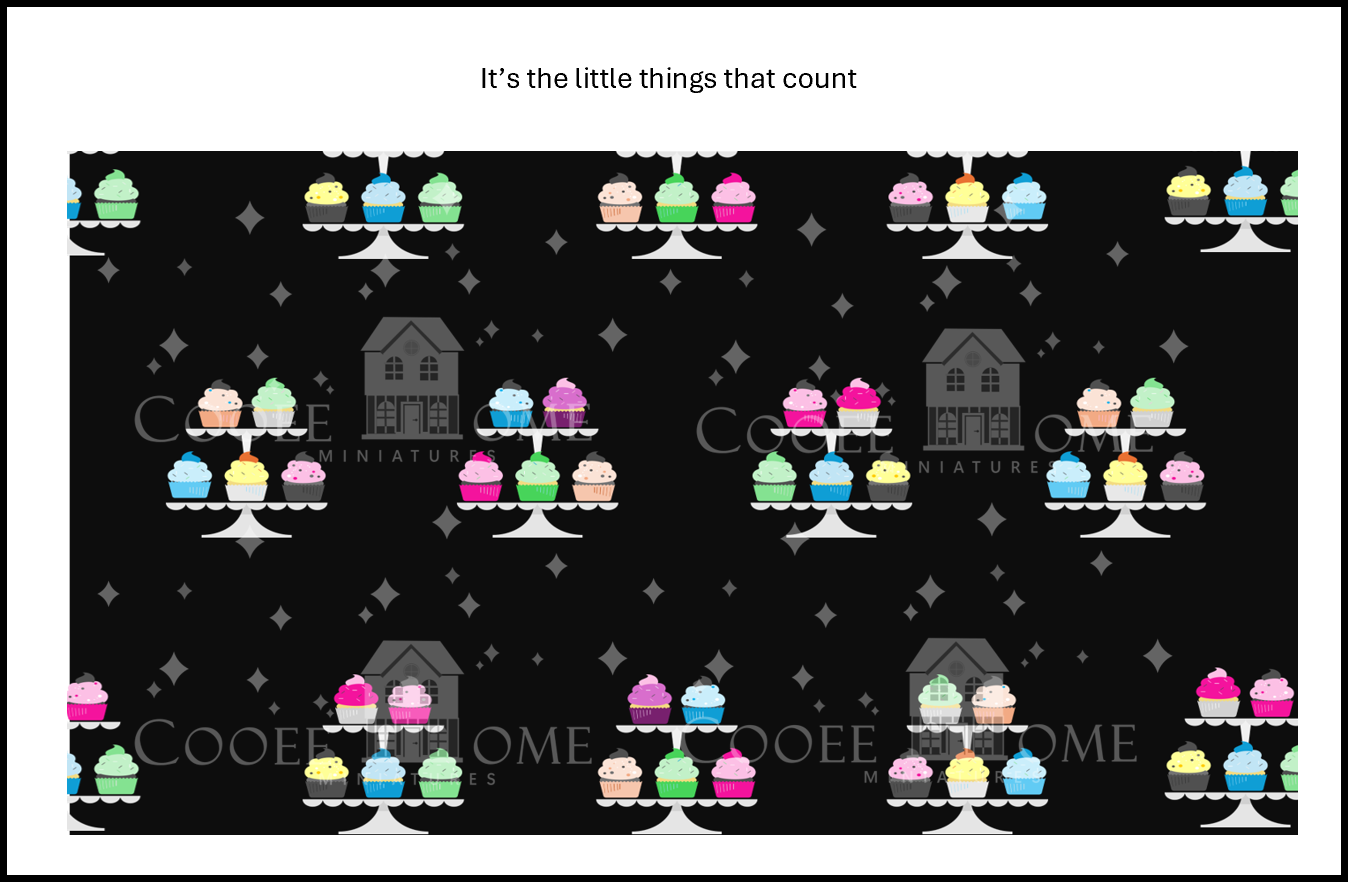 "Cupcakes" - shop the range of colours for instant download
