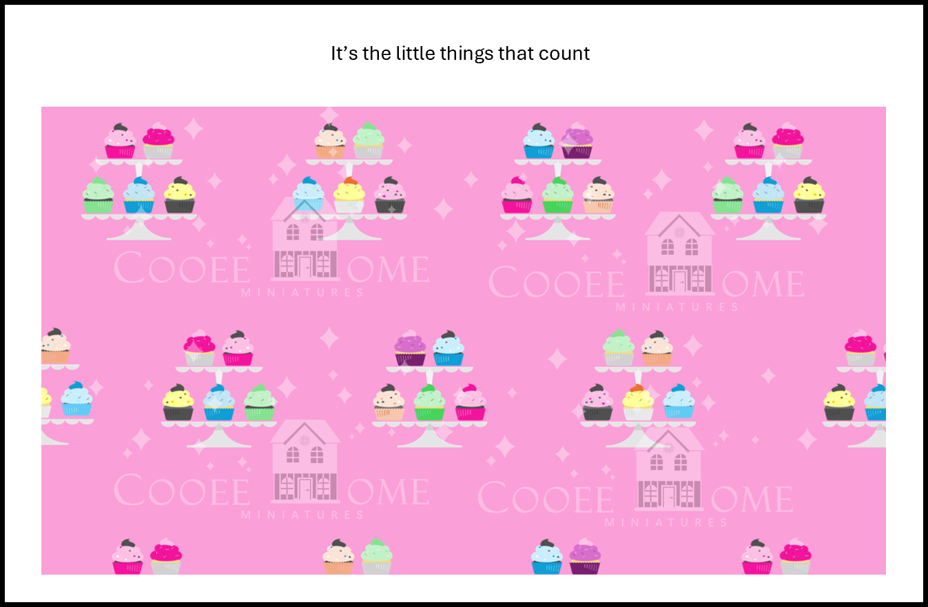 "Cupcakes" - shop the range of colours for instant download