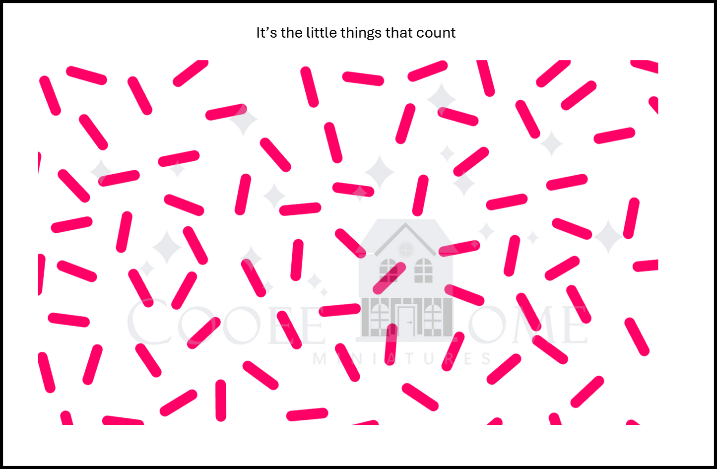 "Sprinkles LARGE" - shop the range of colours for instant download