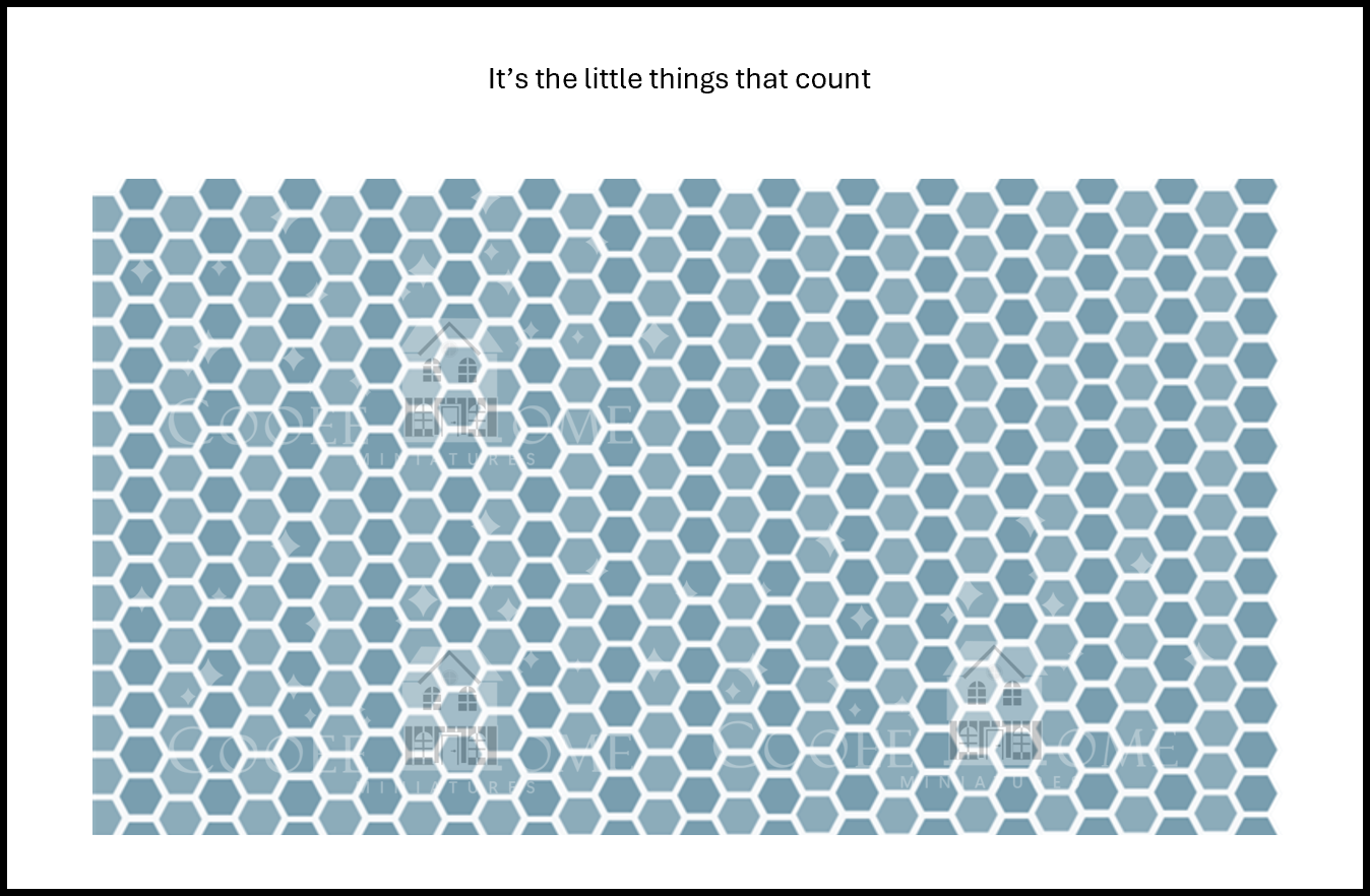 Hexagon Tile pattern - shop the range of colours for instant download