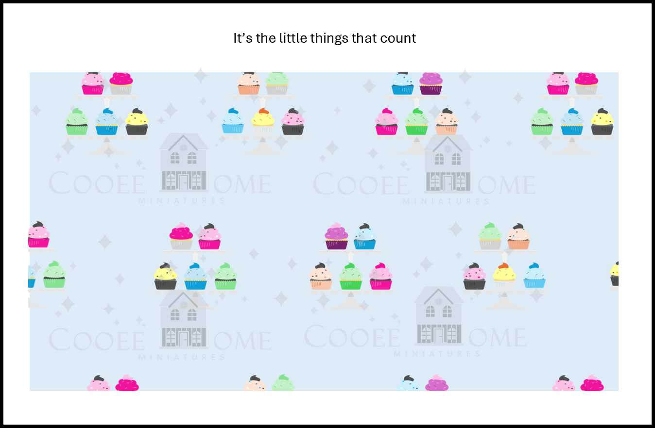 "Cupcakes" - shop the range of colours for instant download