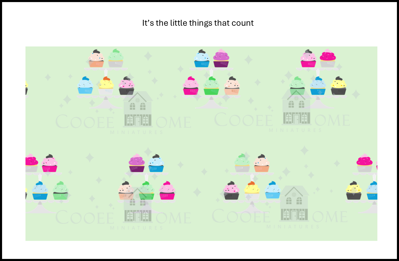 "Cupcakes" - shop the range of colours for instant download