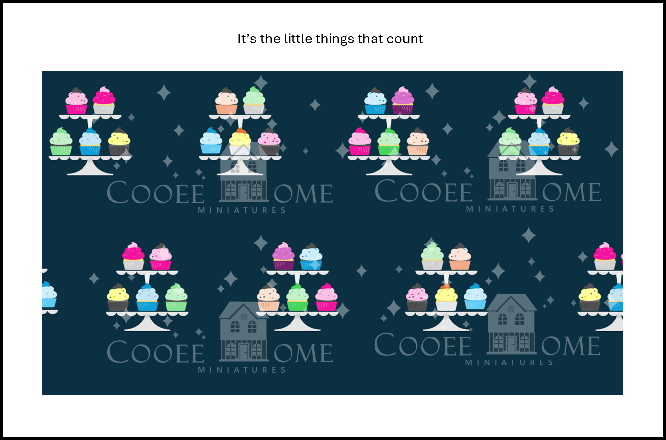 "Cupcakes" - shop the range of colours for instant download