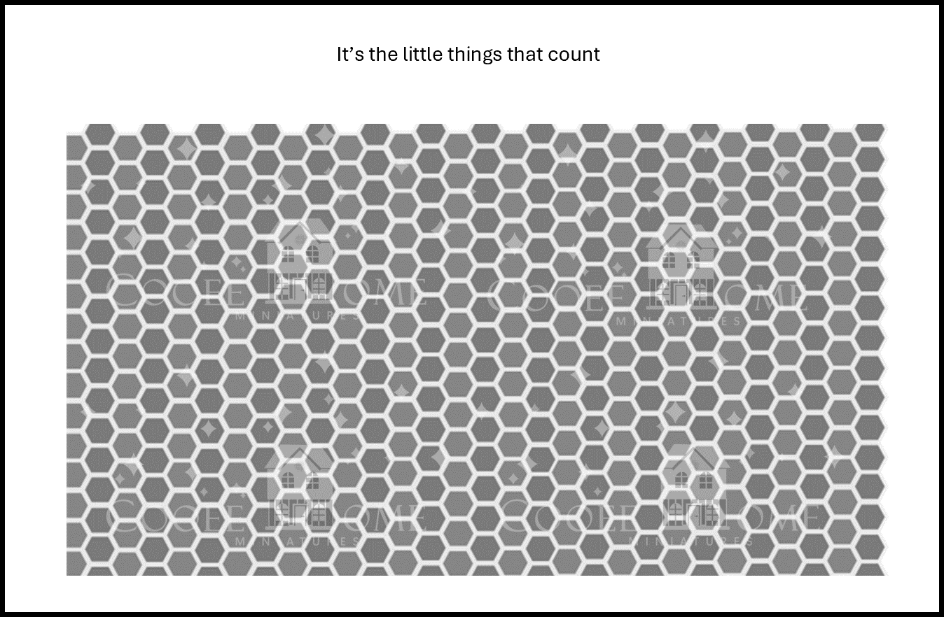 Hexagon Tile pattern - shop the range of colours for instant download