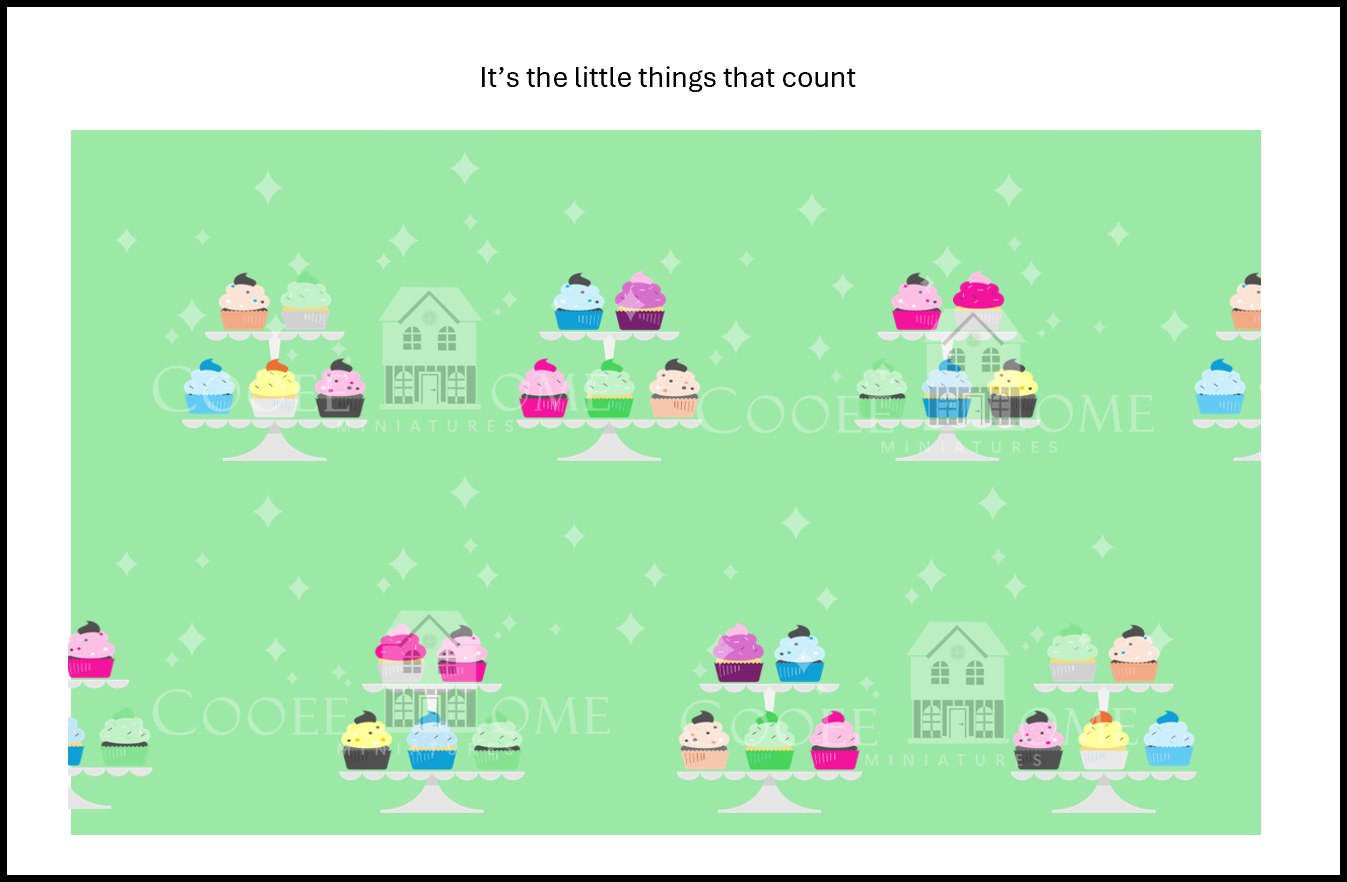 "Cupcakes" - shop the range of colours for instant download