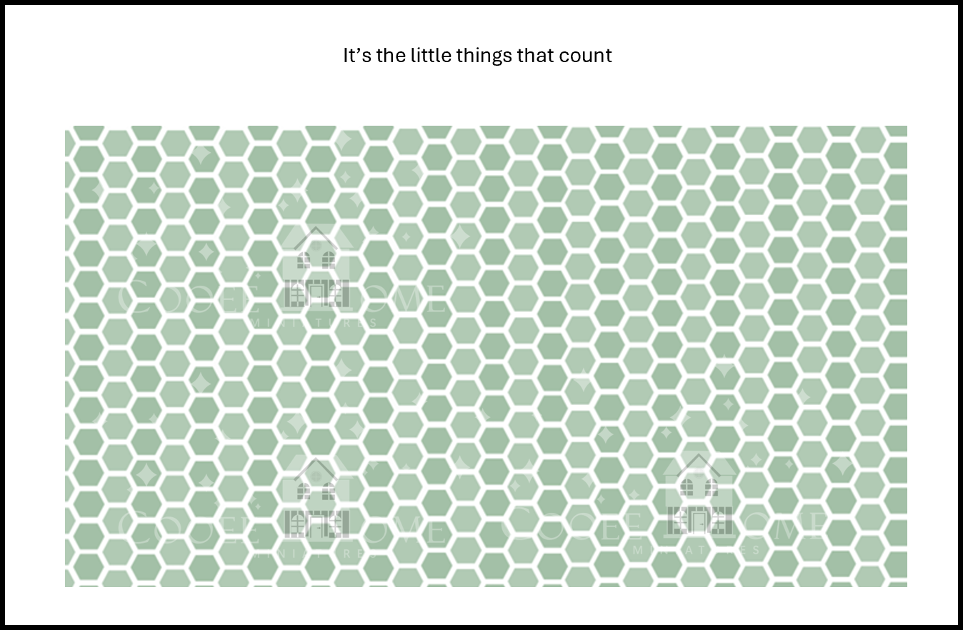 Hexagon Tile pattern - shop the range of colours for instant download